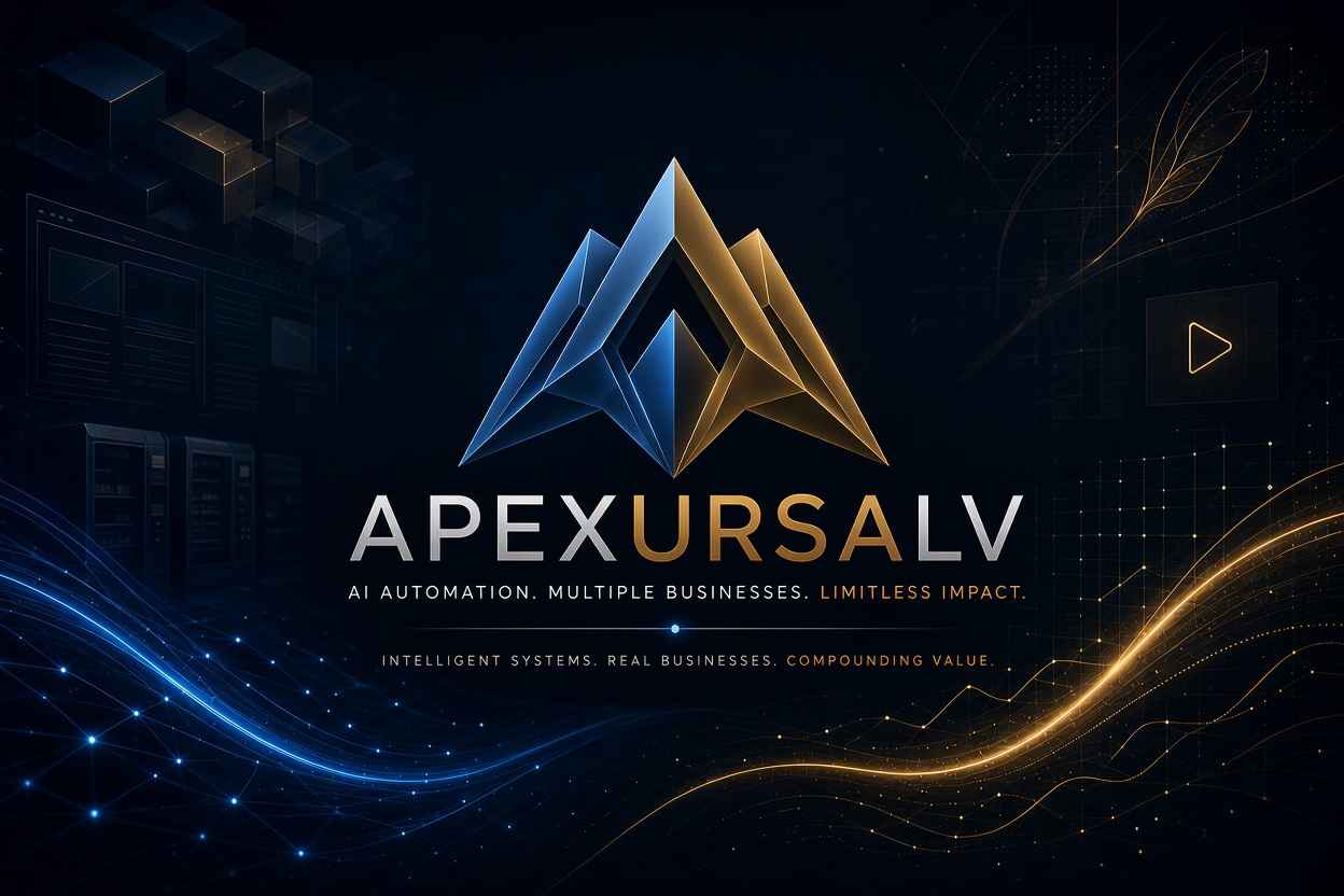 ApexUrsaLV — AI automation, multiple businesses, limitless impact